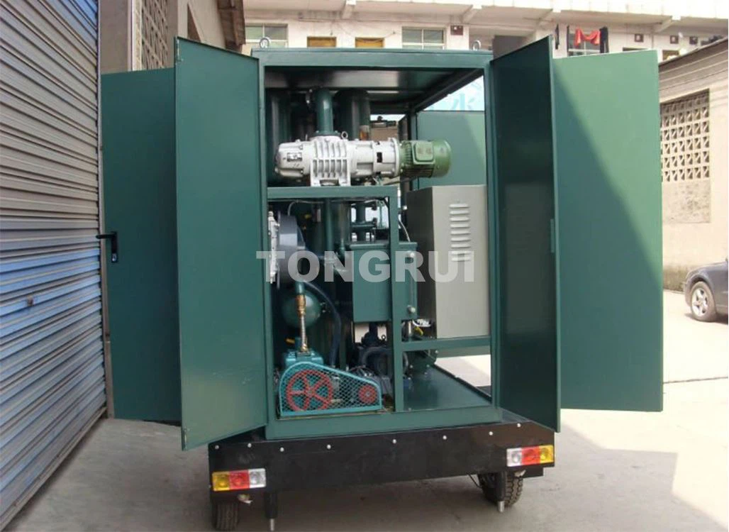 transformer oil filtration plant